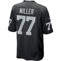 Custom #77 Black LV Football Shirt Top