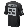 Custom #59 Black LV Football Shirt Top