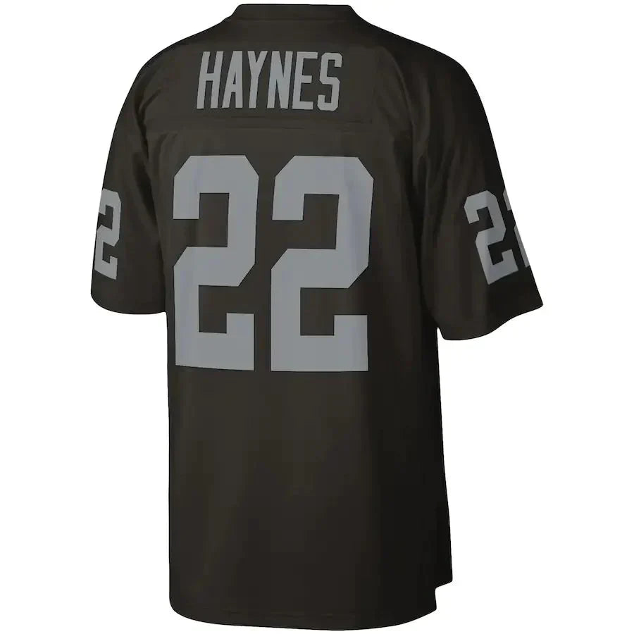 Custom #22 Black 1985 LV Football Shirt Top