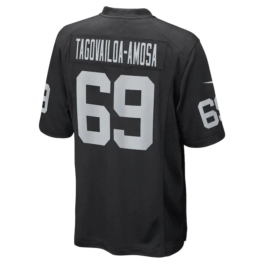 Custom #69 Black LV Football Shirt Top