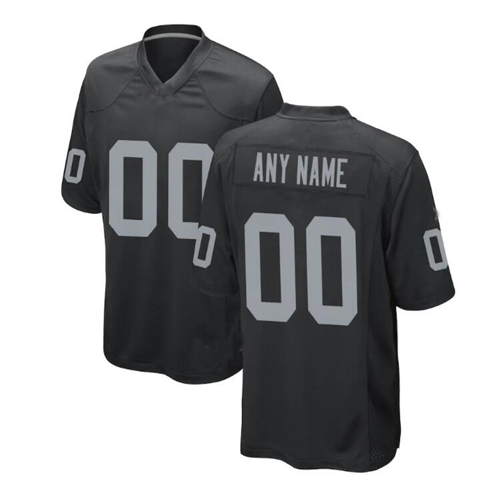 Custom Black LV Football Shirt Top
