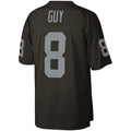 Custom #8 Black 1976 LV Football Shirt Top
