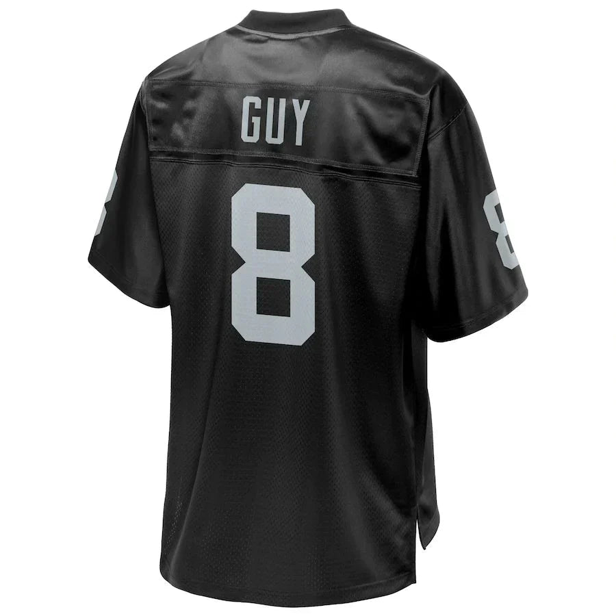 Custom #8 Black LV Football Shirt Top