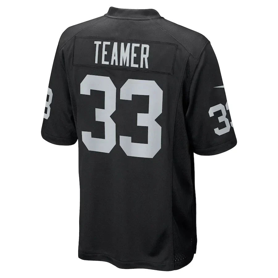 Custom #33 Black LV Football Shirt Top