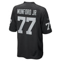 Custom #77 Black LV Football Shirt Top
