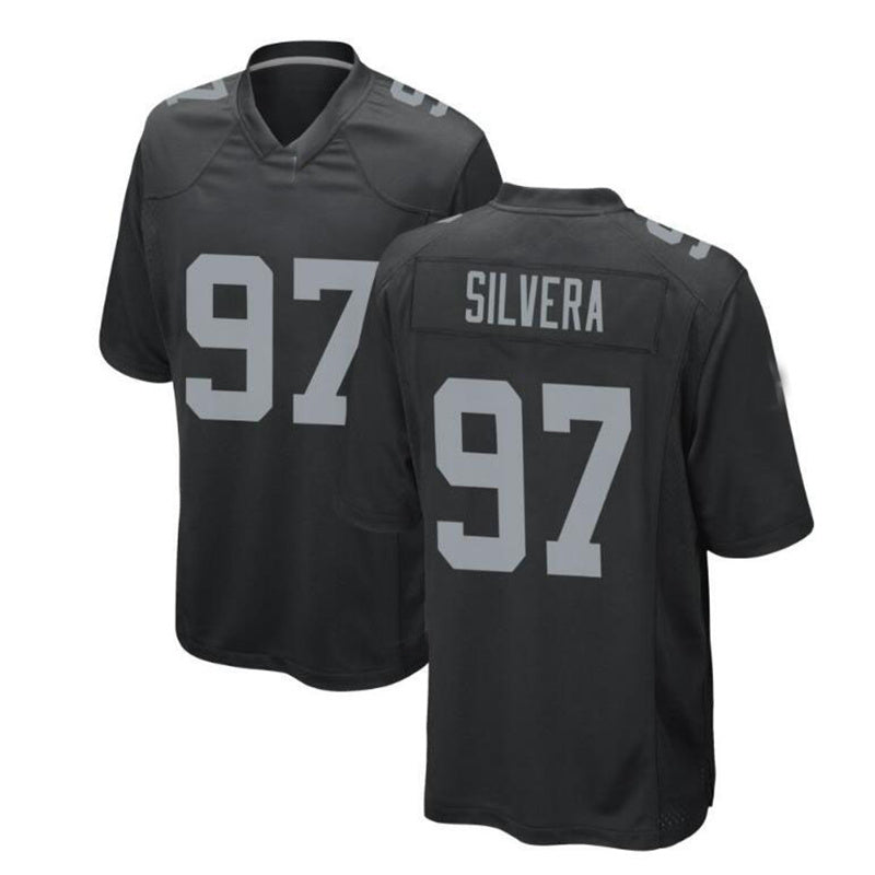 Custom #97 Black LV Football Shirt Top
