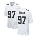 Custom #97 White LV Football Shirt Top