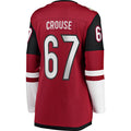 Custom #67 Garnet Hockey Shirt Top