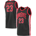 Custom #23 Black Basketball Shirt Top