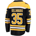Custom #35 Black BOS Hockey Shirt Top