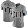 Custom Gray 2019 DET Football Shirt Top