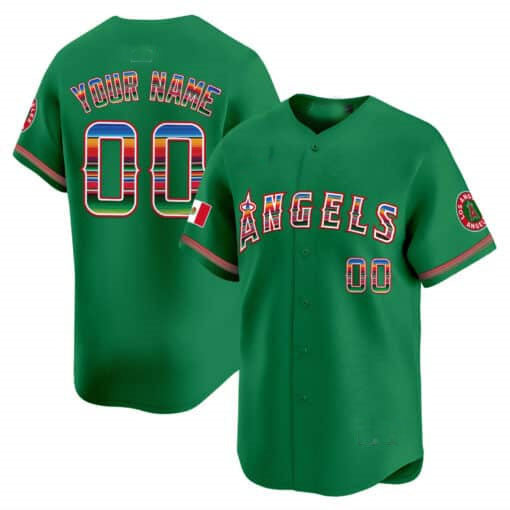 Custom LAA Baseball Shirt Top