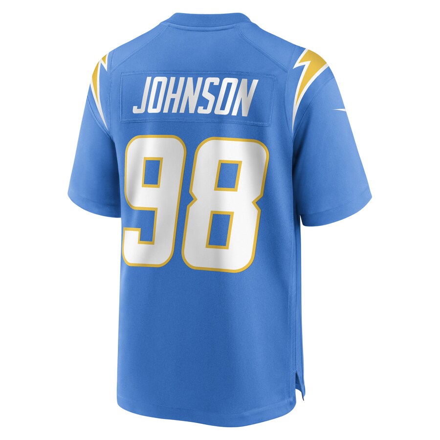 Custom #98 Powder Blue LAC Football Shirt Top