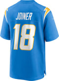 Custom #18 Powder Blue LAC Football Shirt Top