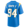 Custom #94 Powder Blue LAC Football Shirt Top