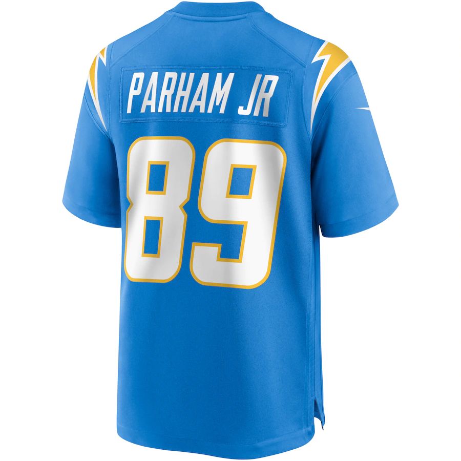 Custom #89 Powder Blue LAC Football Shirt Top