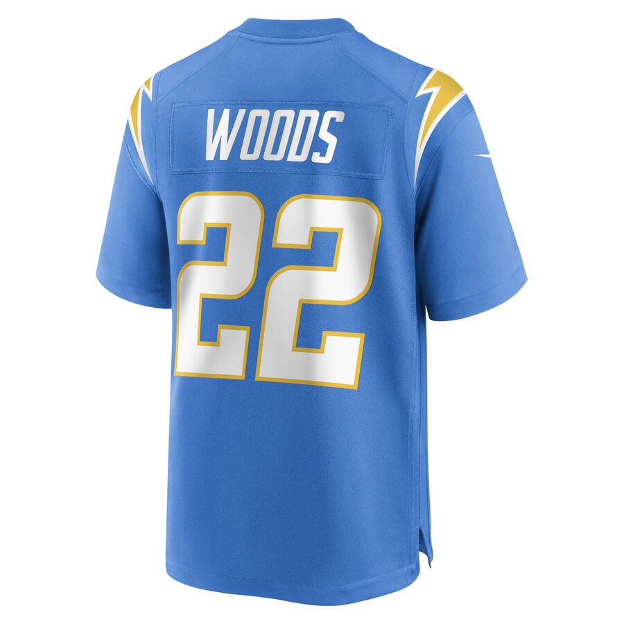 Custom #22 Powder Blue LAC Football Shirt Top