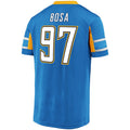 Custom #97 Powder Blue LAC Football Shirt Top