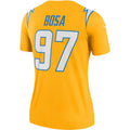 Custom #97 Gold LAC Football Shirt Top