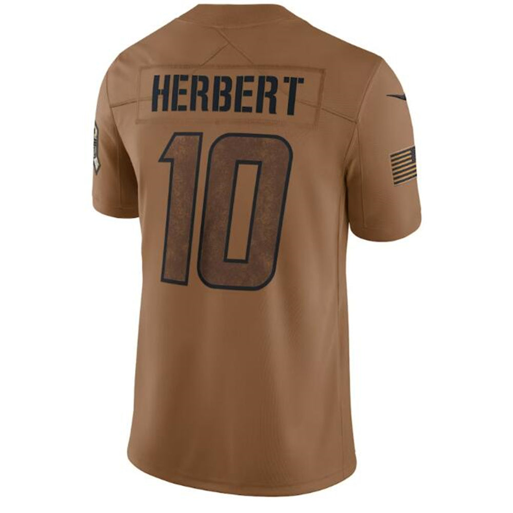 Custom #10 Brown 2023 LAC Football Shirt Top