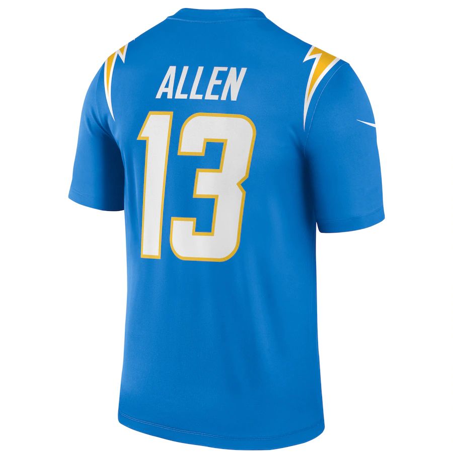Custom #13 Powder Blue LAC Football Shirt Top