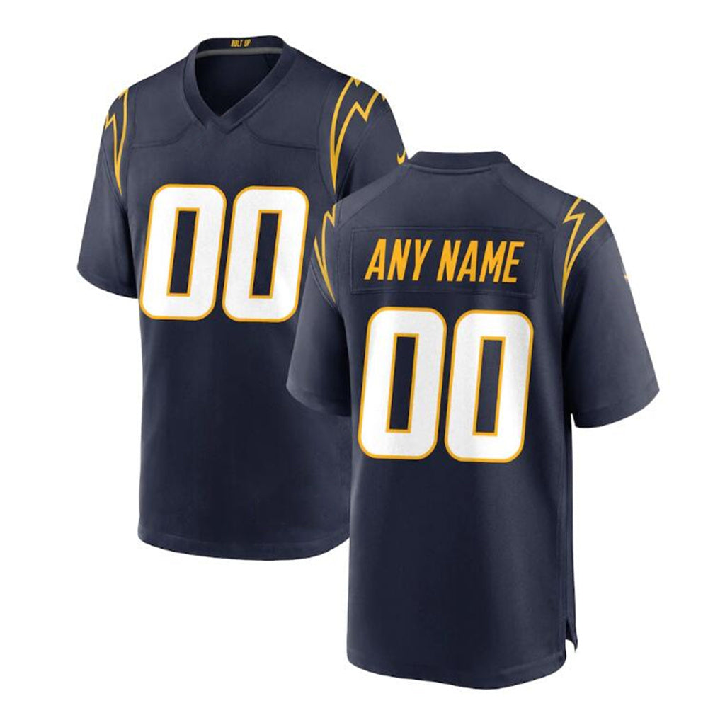 Custom Navy LAC Football Shirt Top