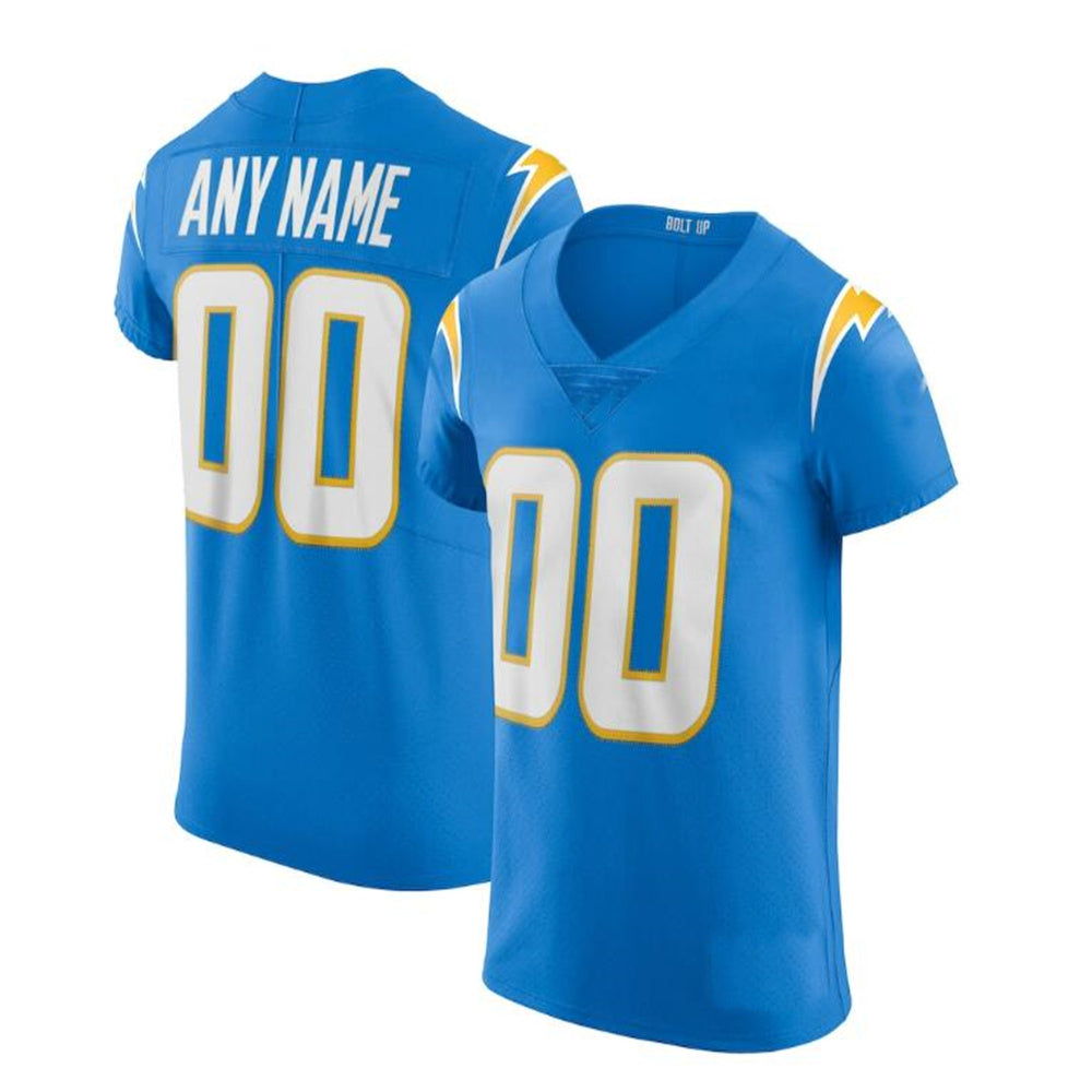 Custom Powder Blue LAC Football Shirt Top