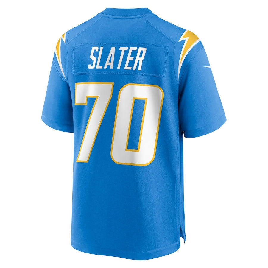 Custom #70 Powder Blue LAC Football Shirt Top