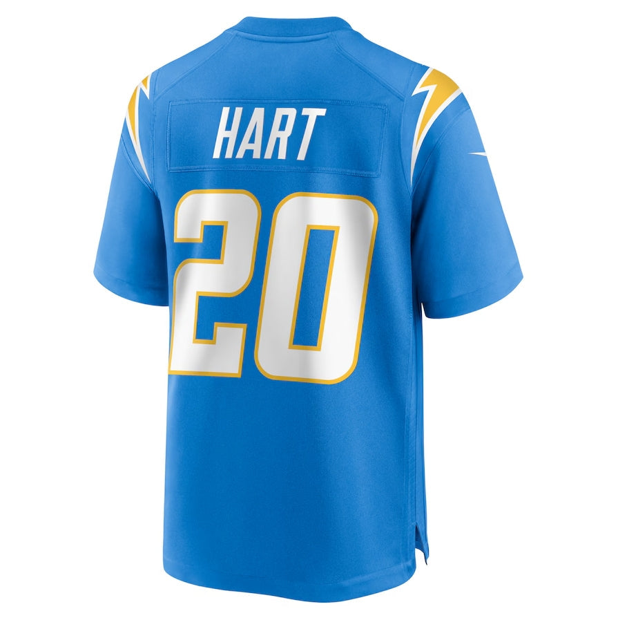 Custom #20 Powder Blue LAC Football Shirt Top