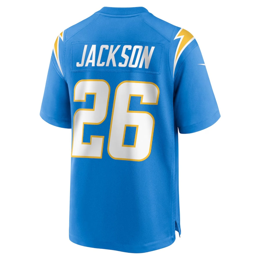 Custom #26 Powder Blue LAC Football Shirt Top