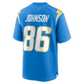 Custom #86 Powder Blue LAC Football Shirt Top
