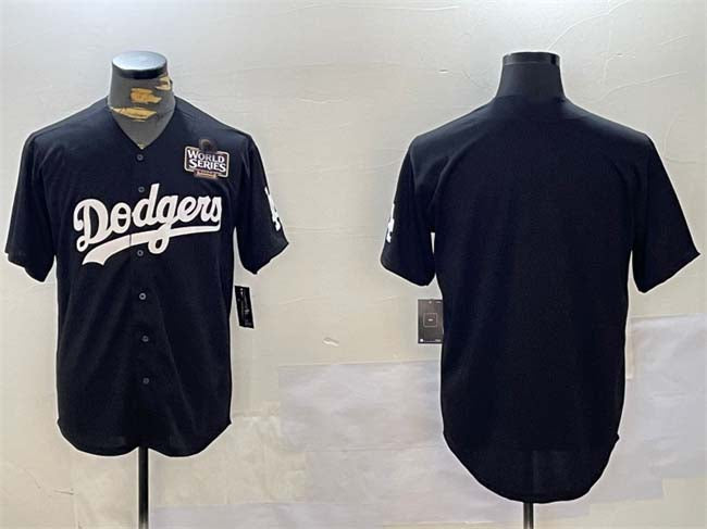 Custom #34 Black 2024 LAD Baseball Shirt Top
