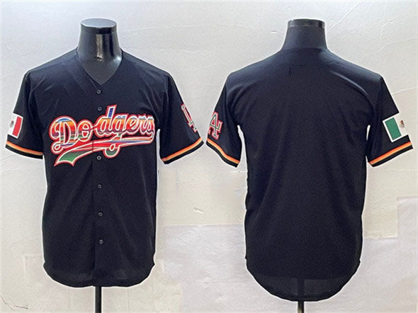 Custom Black LAD Baseball Shirt Top