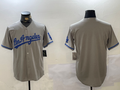 Custom Grey LAD Baseball Shirt Top
