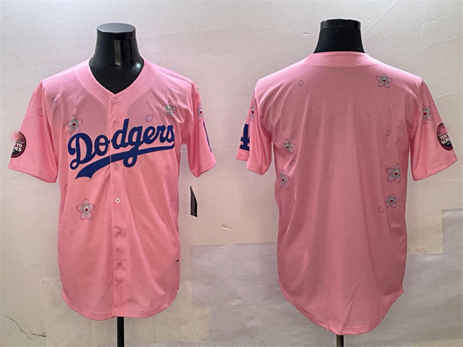 Custom Pink 2025 LAD Baseball Shirt Top