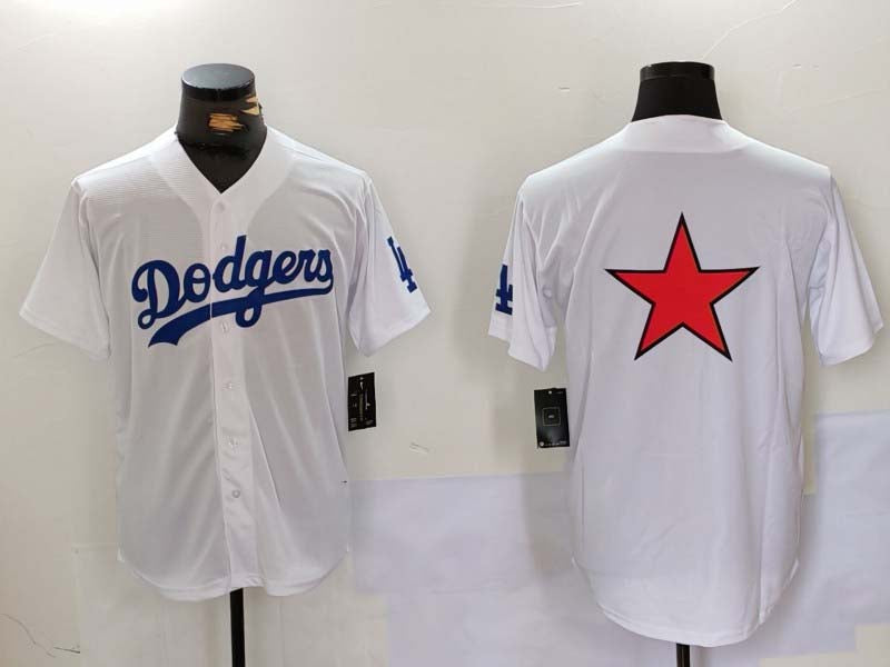 Custom White LAD Baseball Shirt Top