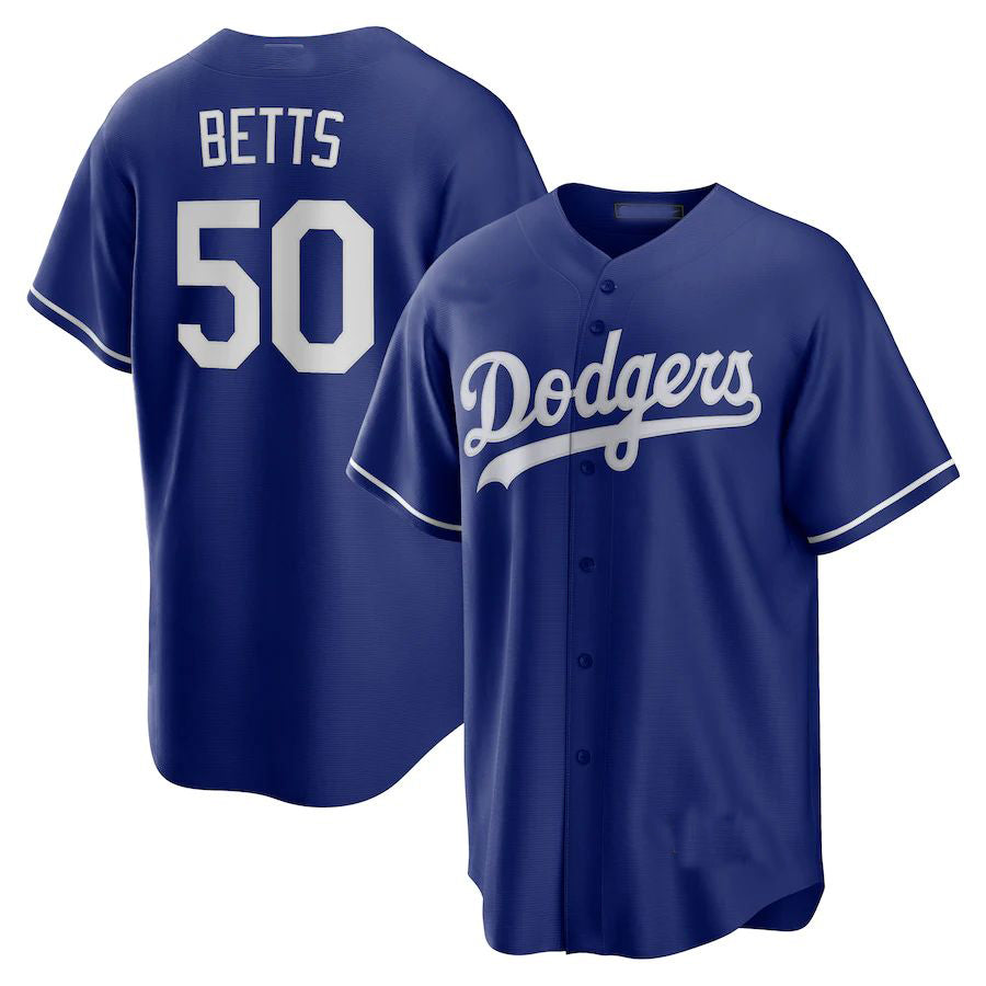 Custom #50 LAD Baseball Shirt Top