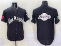 Custom Black 2025 LAD Baseball Shirt Top