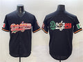 Custom Black LAD Baseball Shirt Top