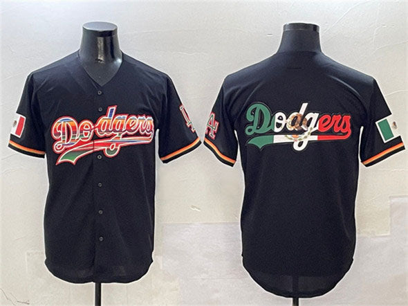 Custom Black LAD Baseball Shirt Top