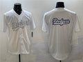 Custom White LAD Baseball Shirt Top