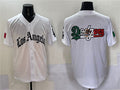 Custom White 2025 LAD Baseball Shirt Top
