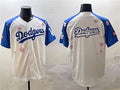 Custom White 2025 LAD Baseball Shirt Top