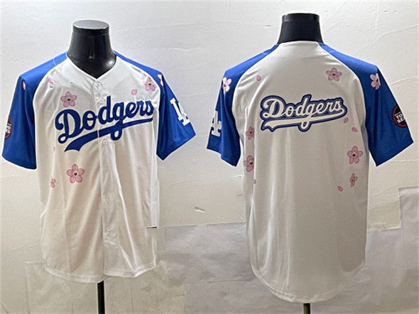Custom White 2025 LAD Baseball Shirt Top