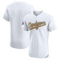 Custom White 2025 LAD Baseball Shirt Top