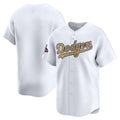 Custom White 2025 LAD Baseball Shirt Top