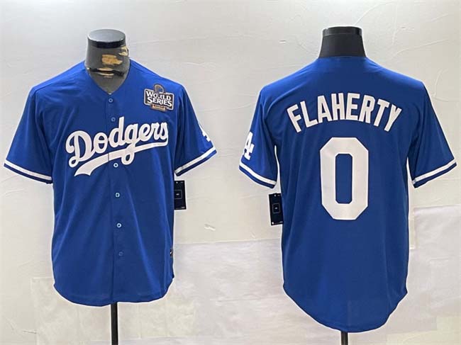 Custom #0 2024 LAD Baseball Shirt Top