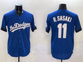 Custom #11 City Connect LAD Baseball Shirt Top