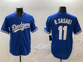 Custom #11 LAD Baseball Shirt Top