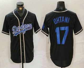 Custom #17 Black LAD Baseball Shirt Top